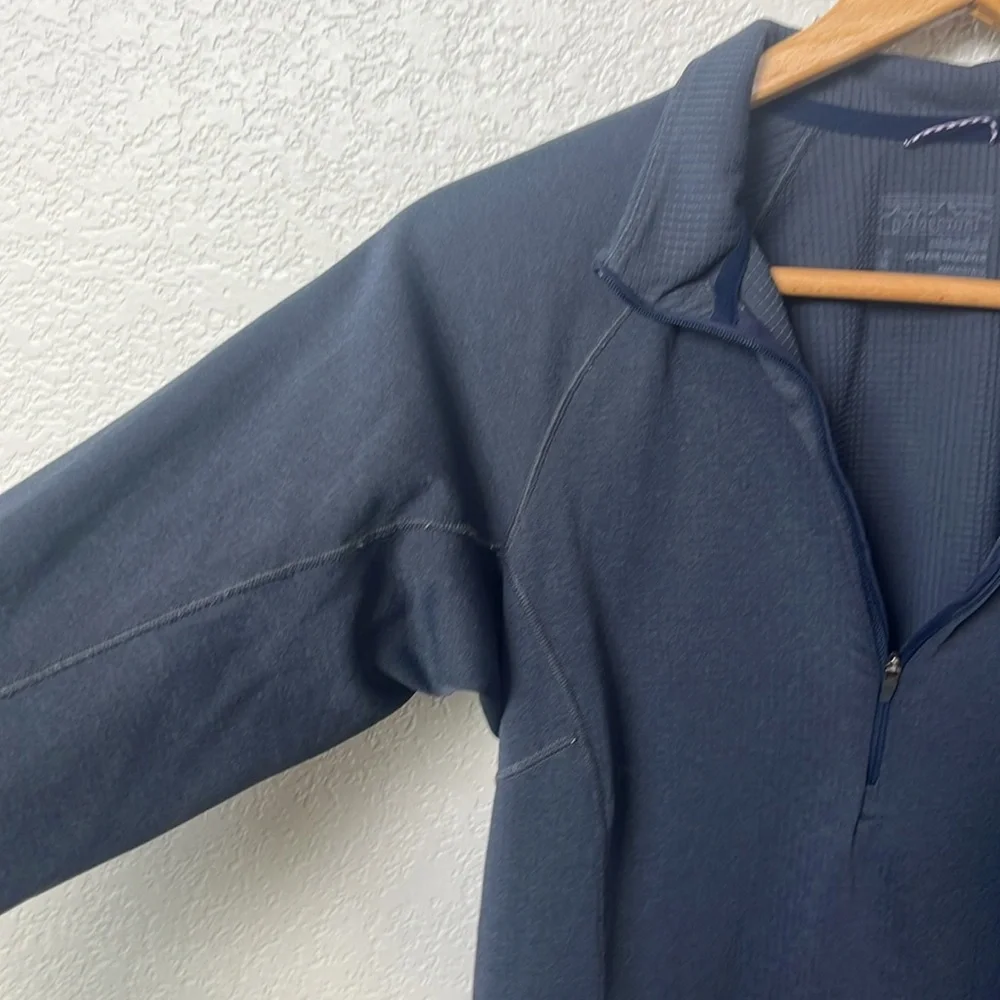 Patagonia Capilene Baselayer Zip Up Long Sleeve Top Gray size Medium - Picture 4 of 11